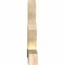 Ekena Millwork Alberta Rough Sawn Timber Gable Bracket, Douglas Fir, 108"W x 45"H x 6"D x 6"F, 10/12 Pitch GBW108X45X0606ALB00RDF - alternate 4